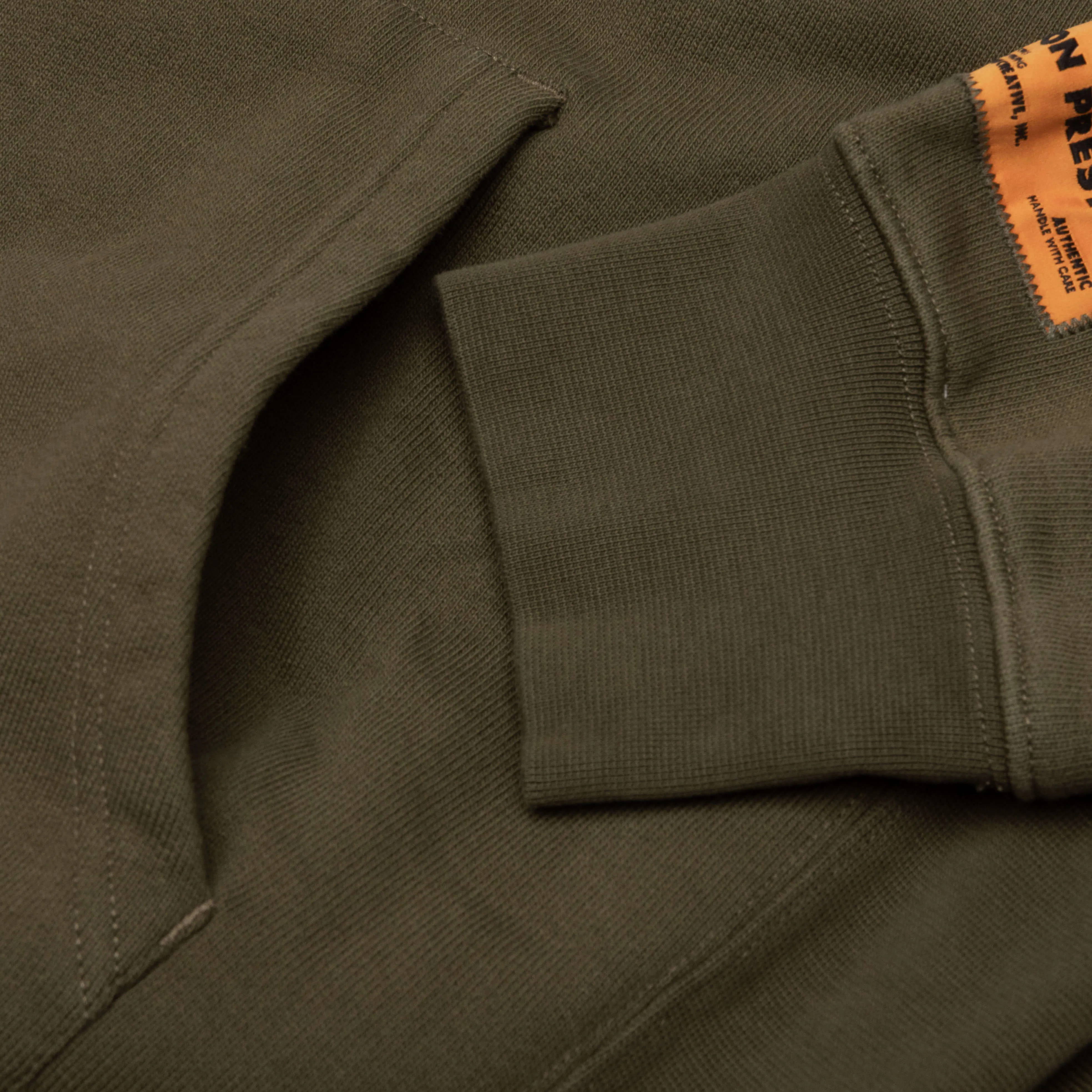 Preston Racing Hoodie - Dark Olive