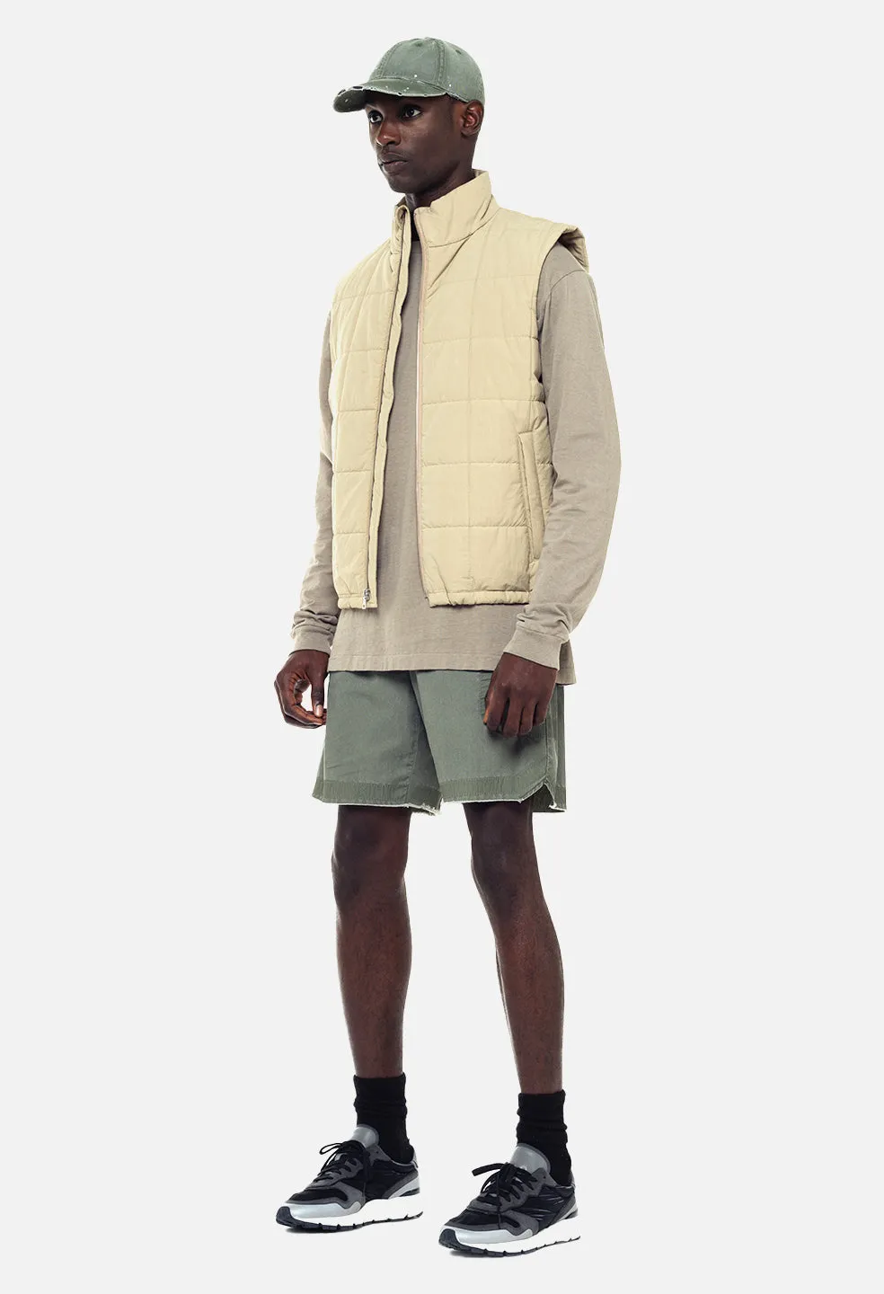 Puffer Vest / Tan