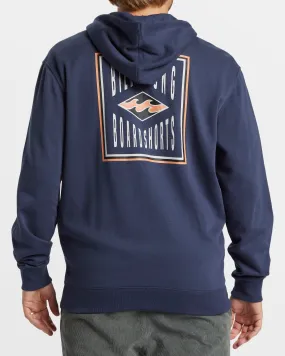 Short Sands Zip Hoodie - Dusty Navy