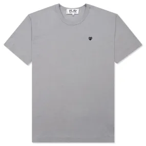 Small Heart Color Series T-Shirt - Grey