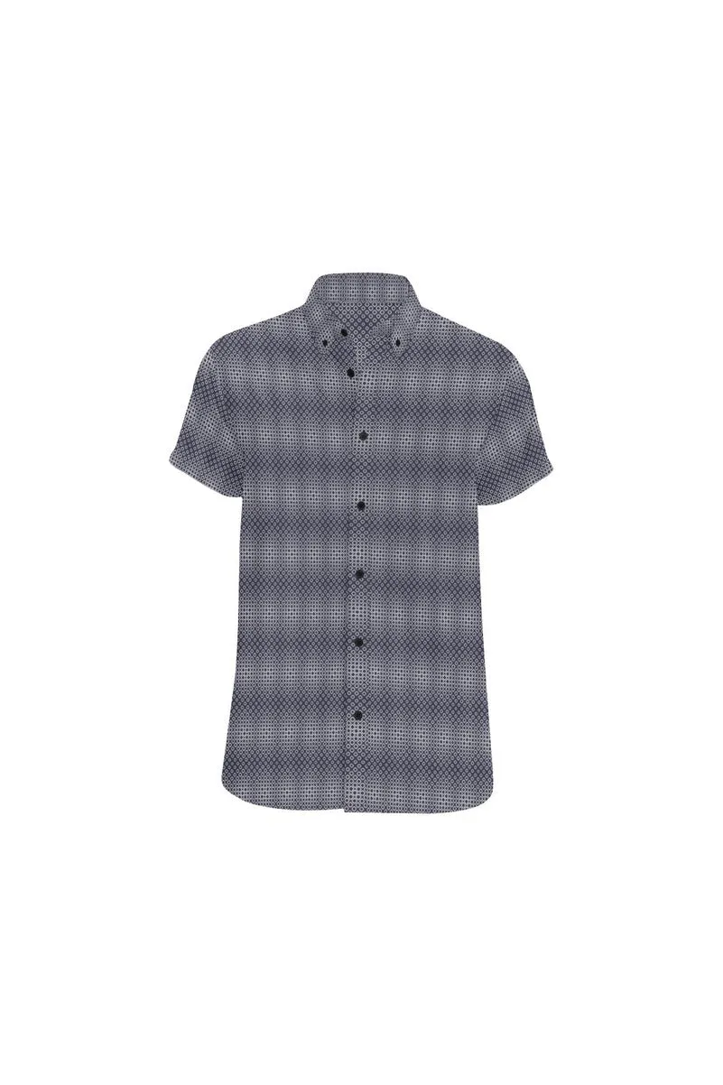 Spatial Men's All Over Print Short Sleeve Shirt/Large Size (Model T53)