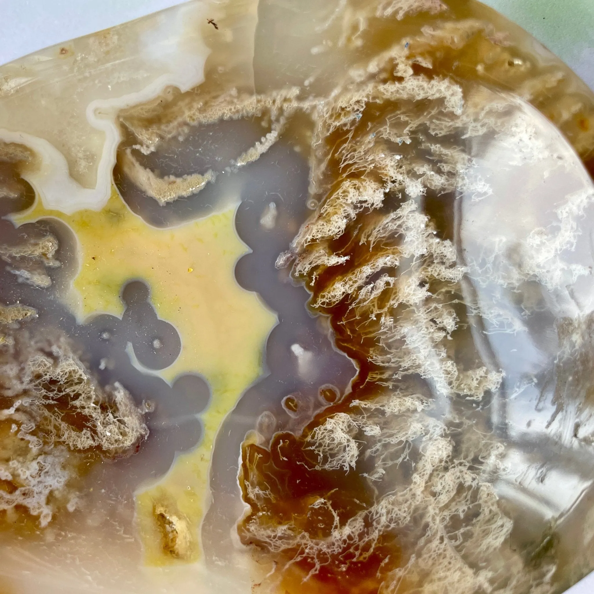 Sun Energy Agate Bowl