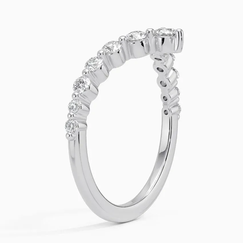 Tapered Milan Wedding Band Ring - LR109