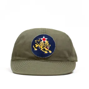 The Real McCoy's MA20112 A-3 Cap / Flying Tigers Green