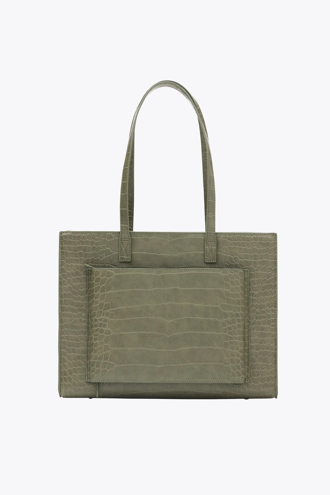 The Work Tote in Olive