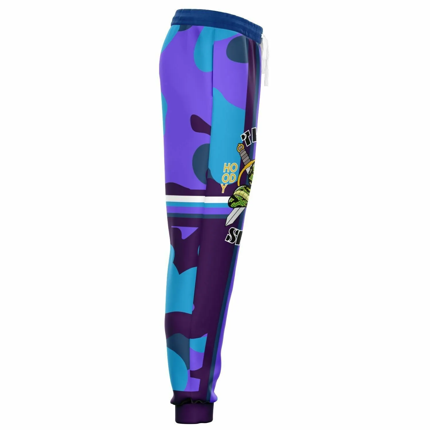 THS Snake Bite Purple Midnight Camo Fleece Joggers