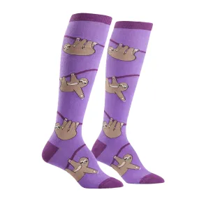 Women's Sloth Knee High Socks